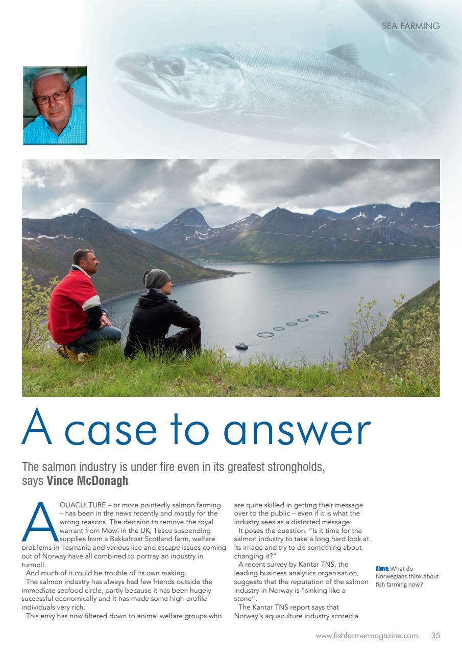 Fish Farmer Magazine Preview Pages