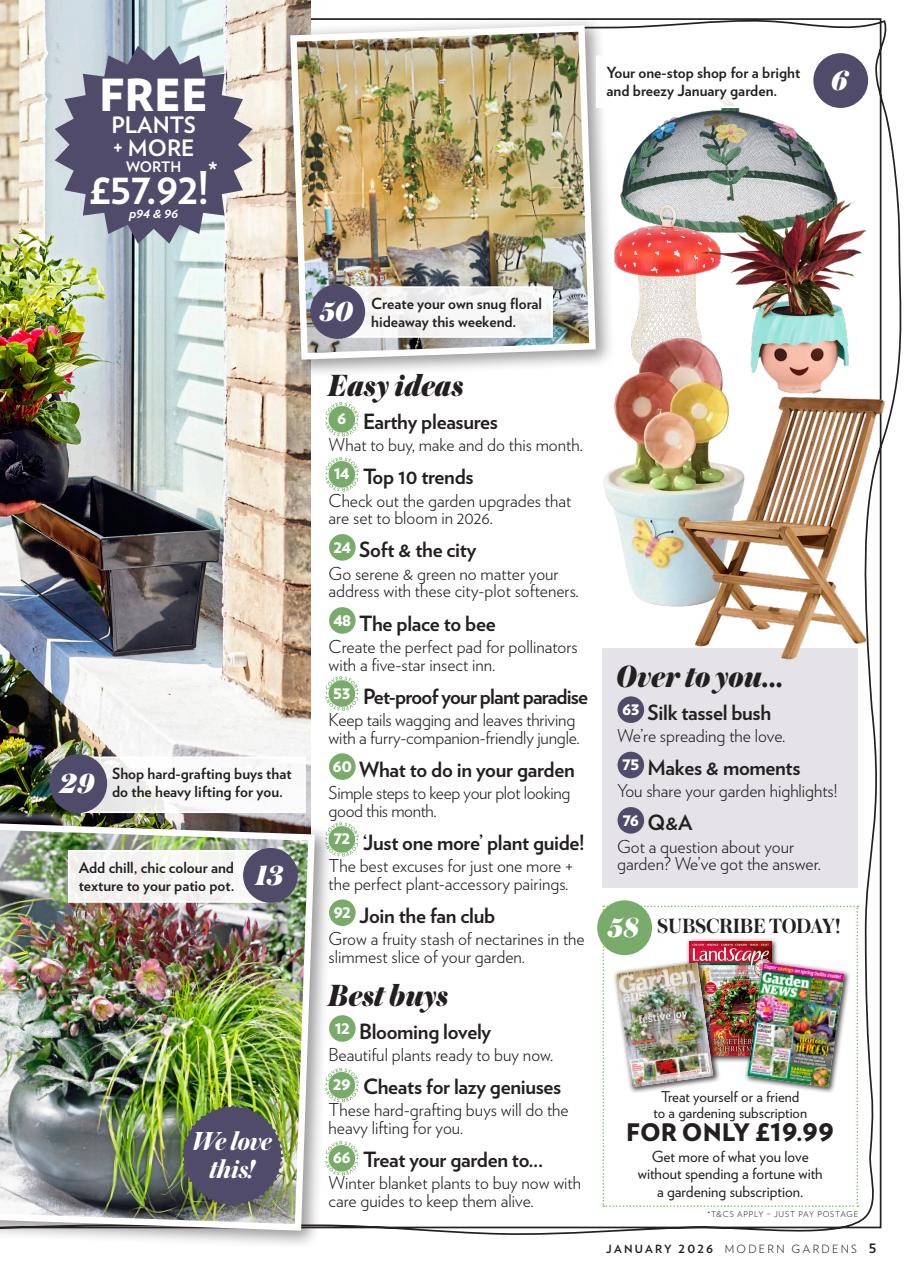 Modern Gardens Preview Pages
