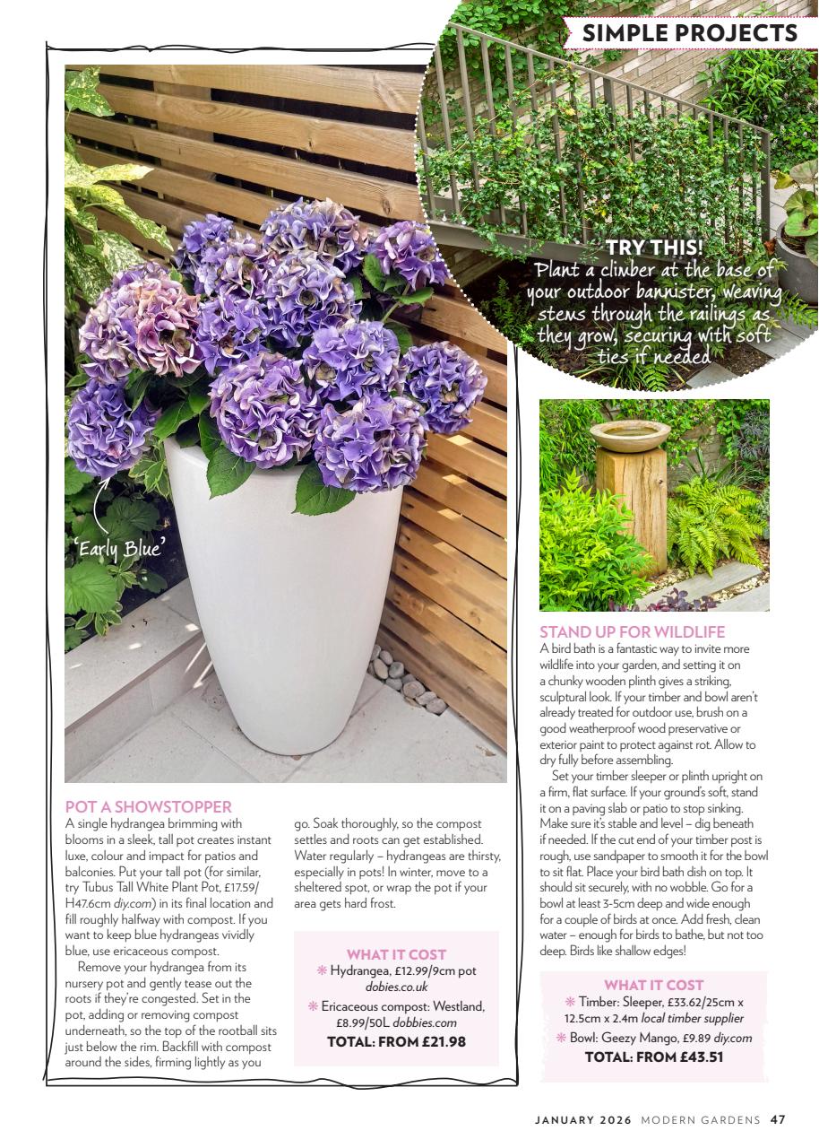 Modern Gardens Preview Pages
