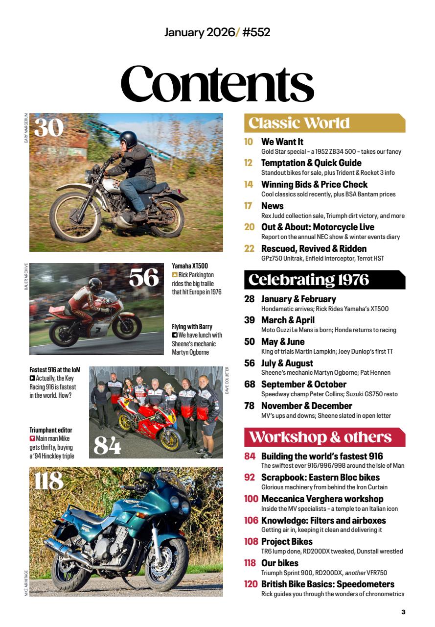 Classic Bike Preview Pages