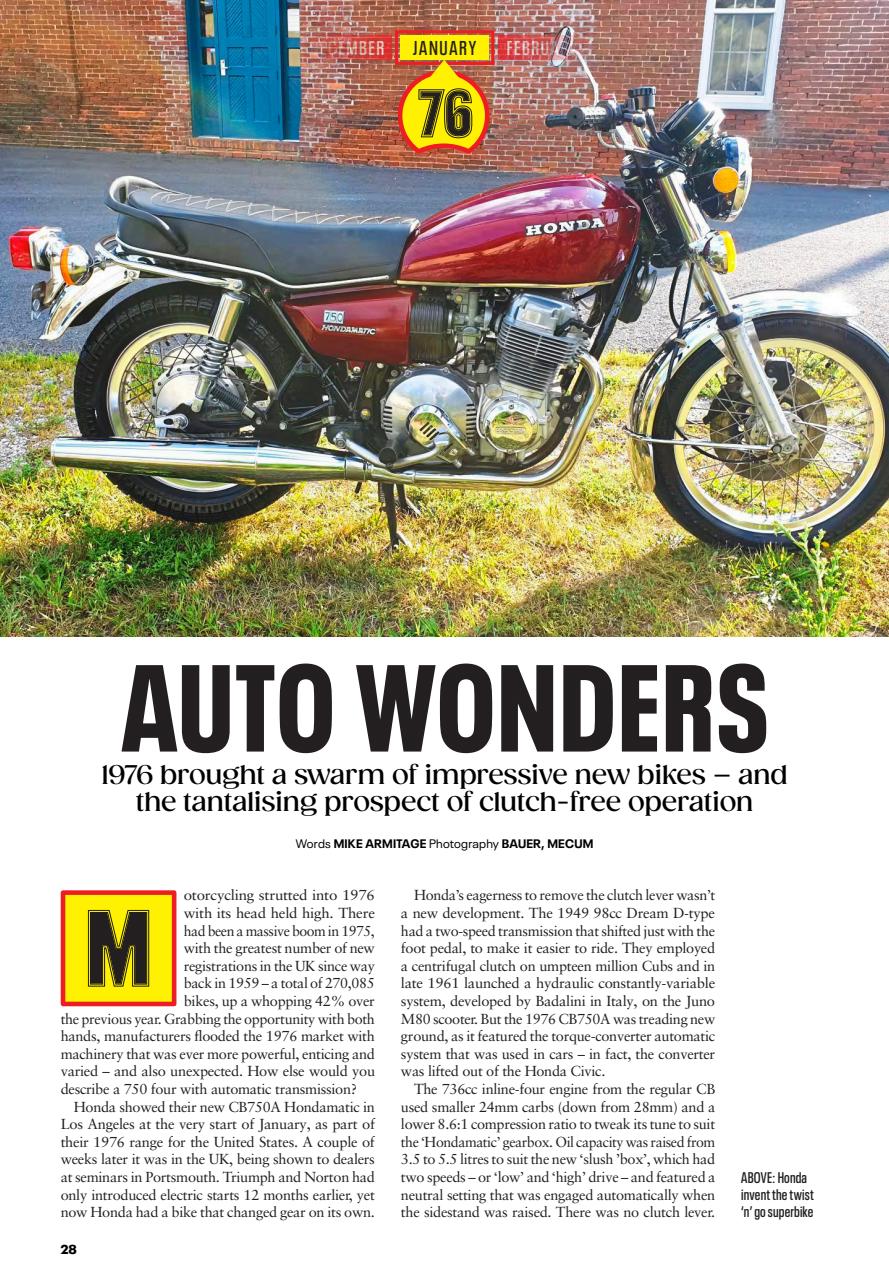 Classic Bike Preview Pages