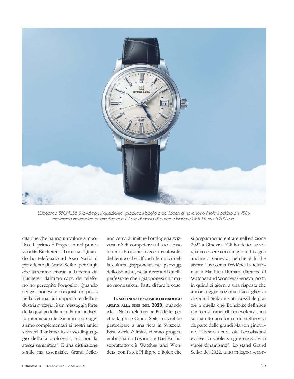 L'Orologio Preview Pages