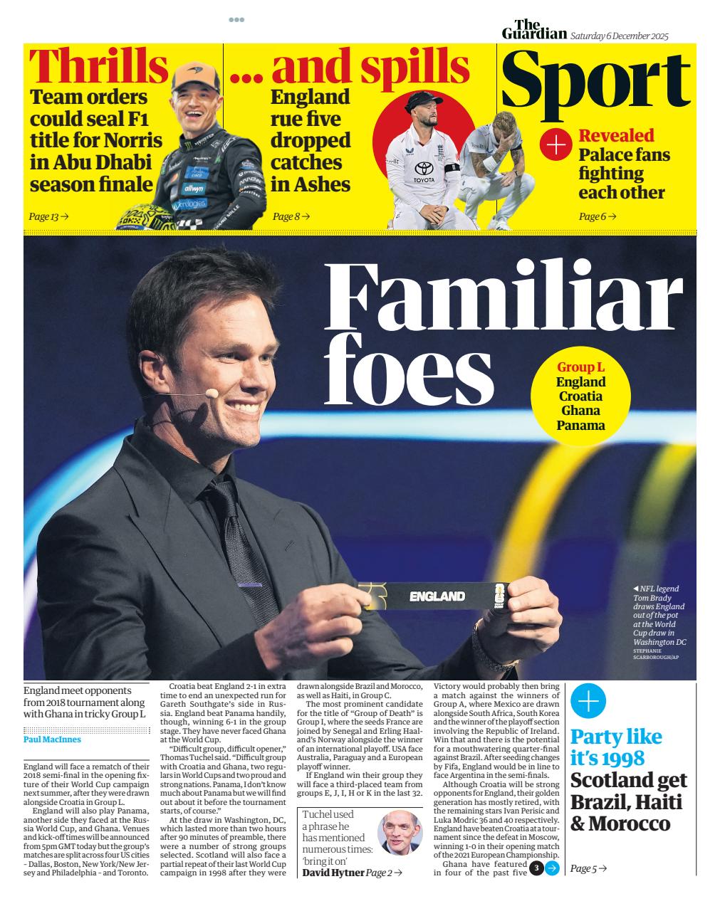 The Guardian Newspaper Preview Pages