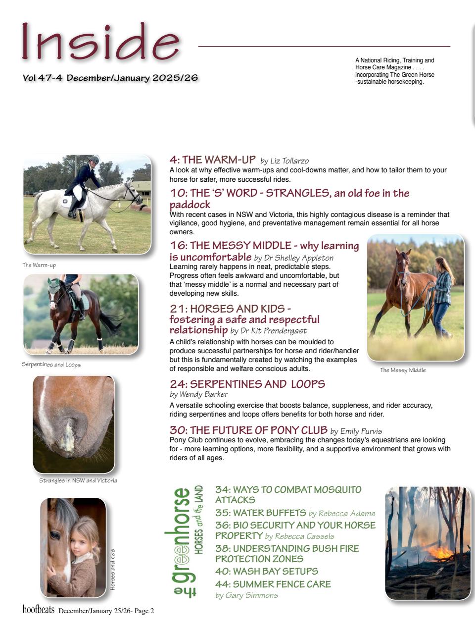 Hoofbeats Preview Pages