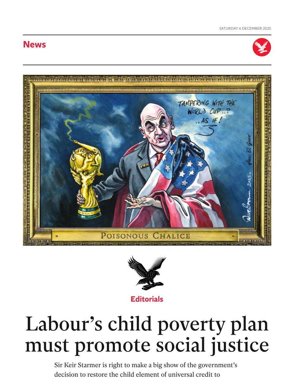 The Independent Daily Edition Newspaper Preview Pages