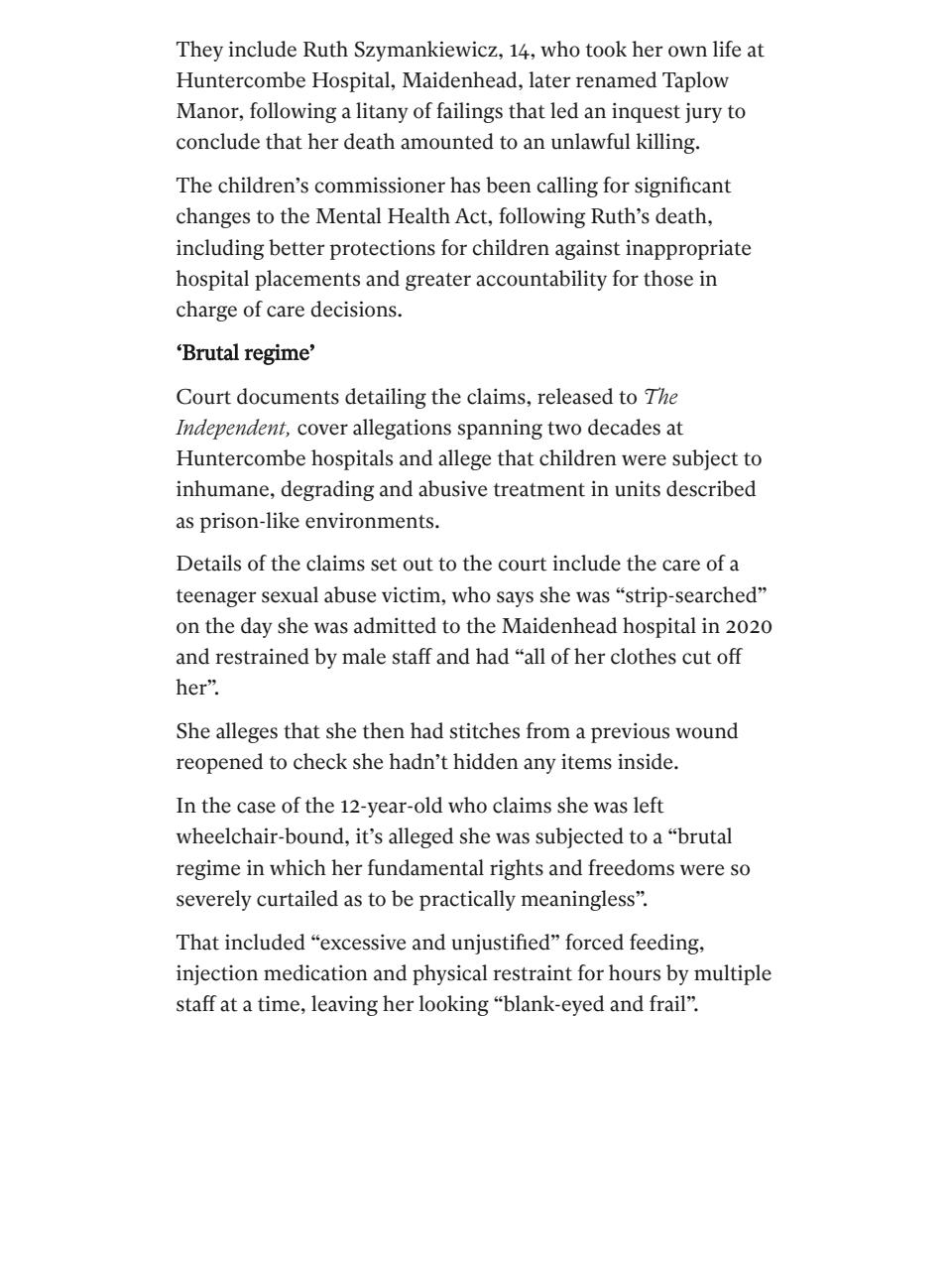 The Independent Daily Edition Newspaper Preview Pages