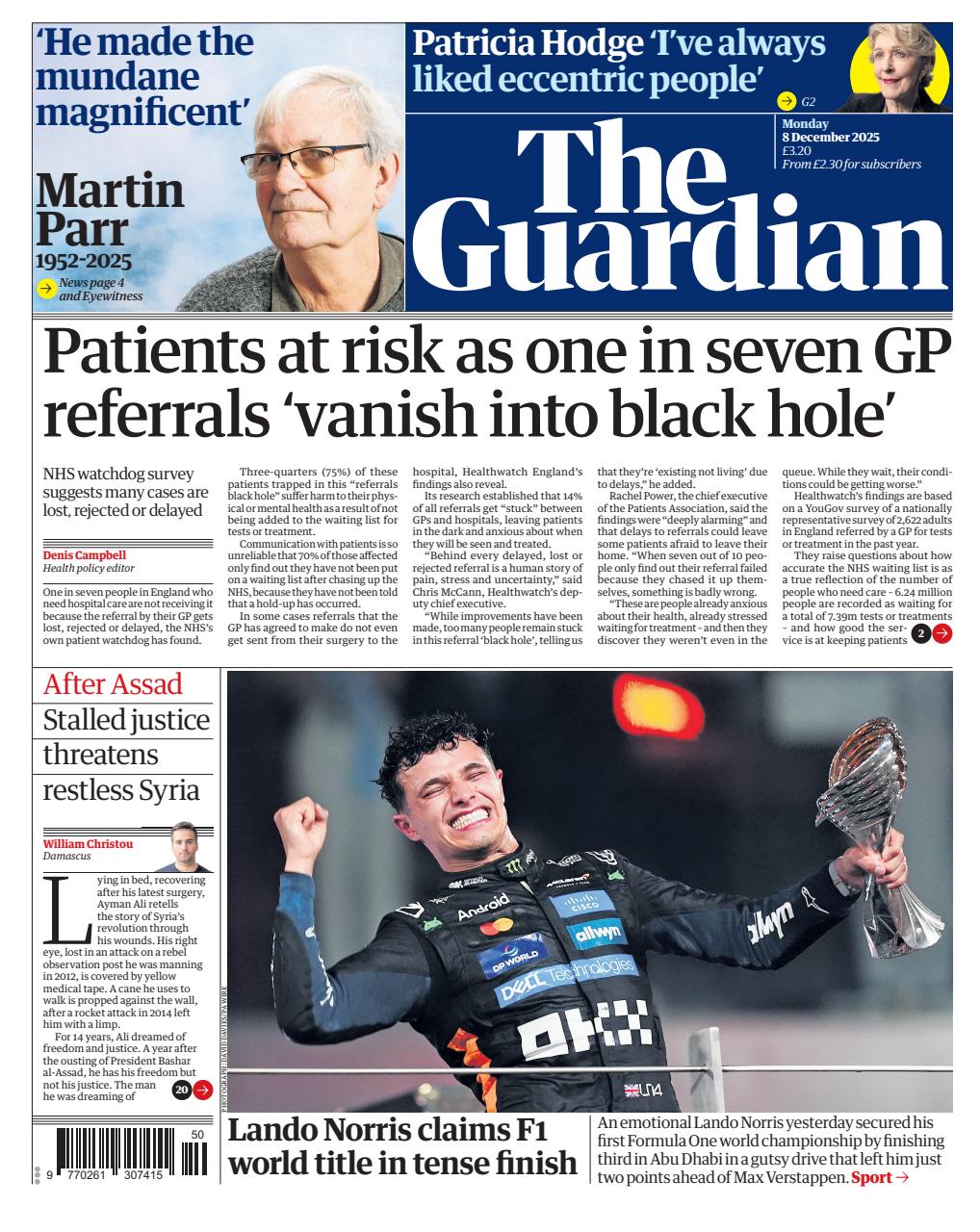 The Guardian Newspaper Preview Pages