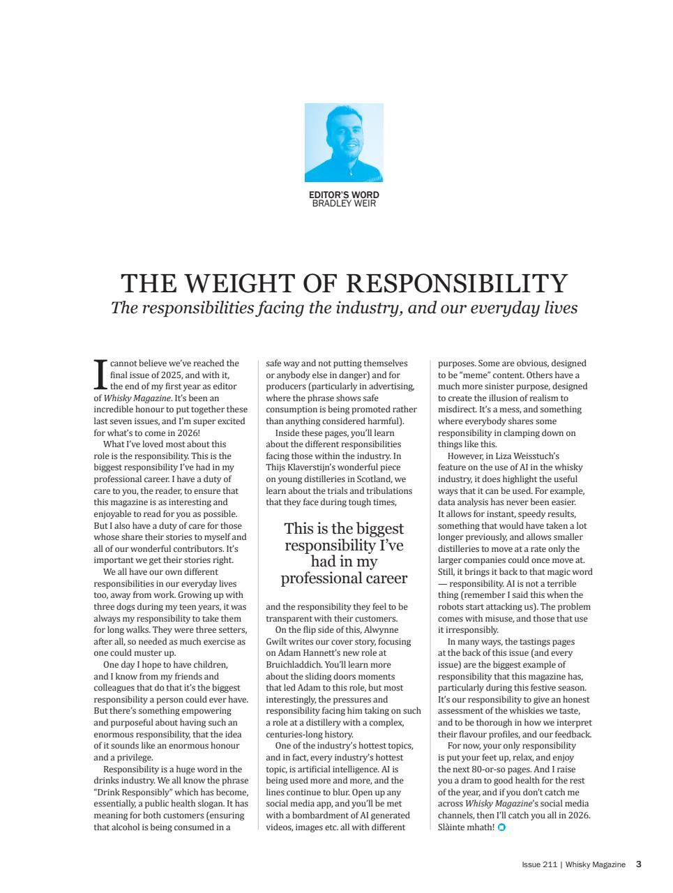 Whisky Magazine Preview Pages