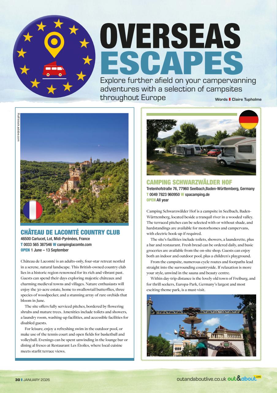 Campervan Preview Pages