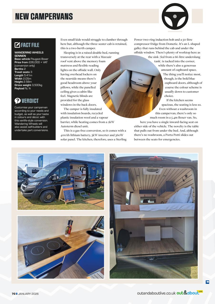 Campervan Preview Pages