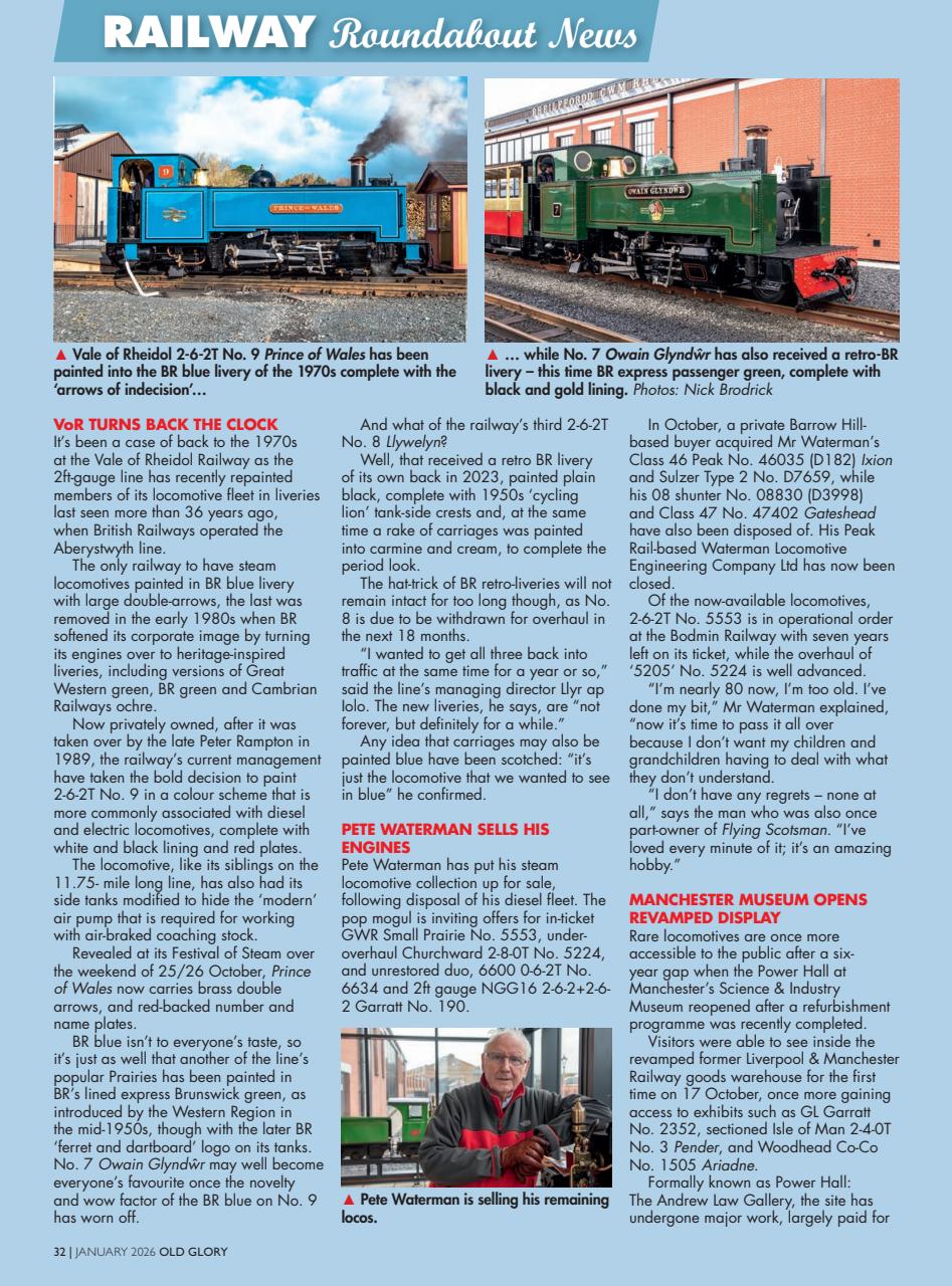 Old Glory Magazine Preview Pages