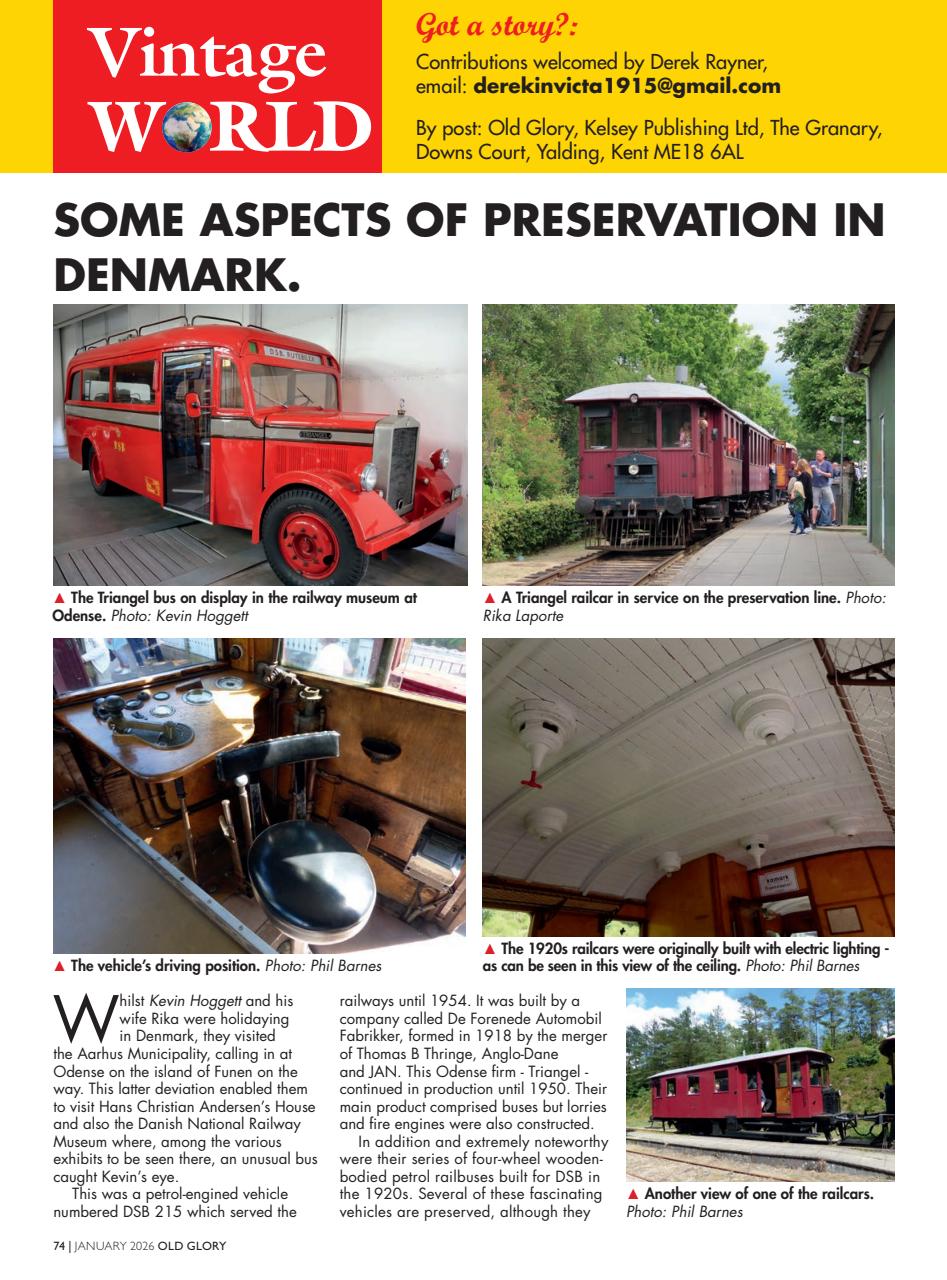 Old Glory Magazine Preview Pages