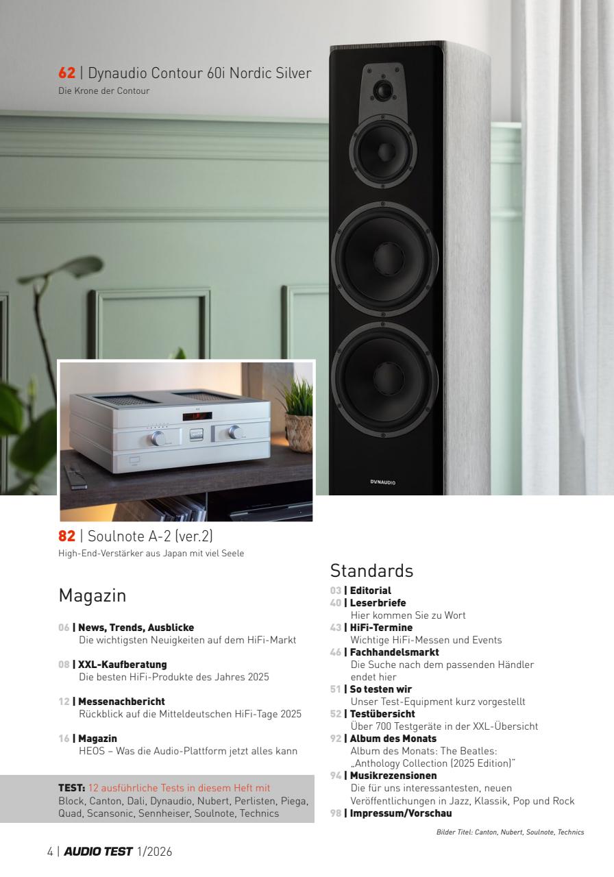 Audio Test Preview Pages