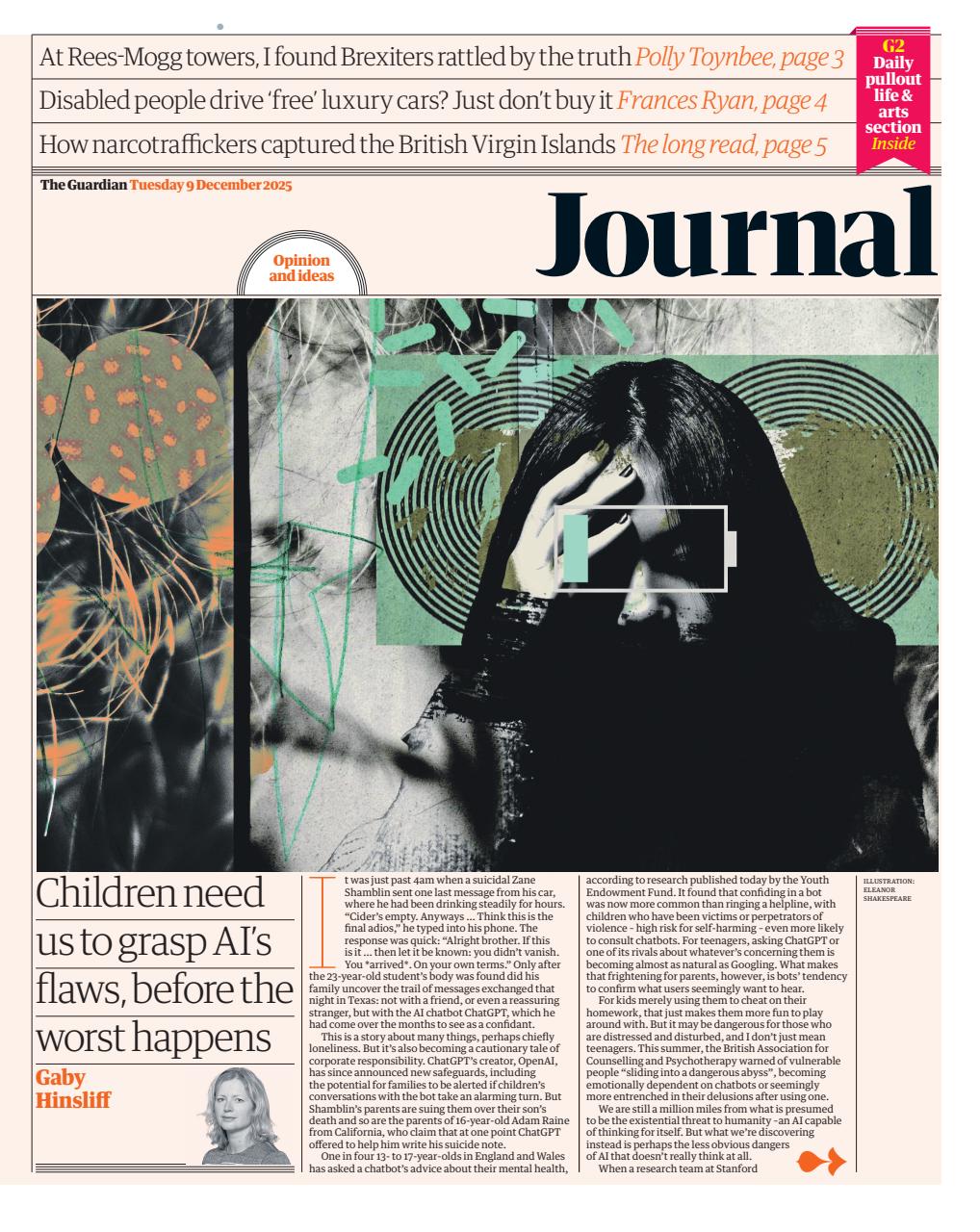 The Guardian Newspaper Preview Pages