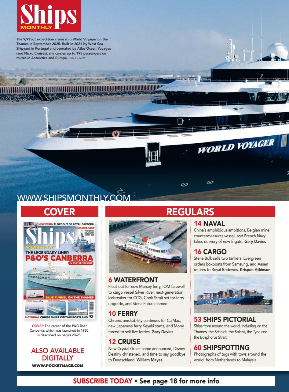 Ships Monthly Preview Pages