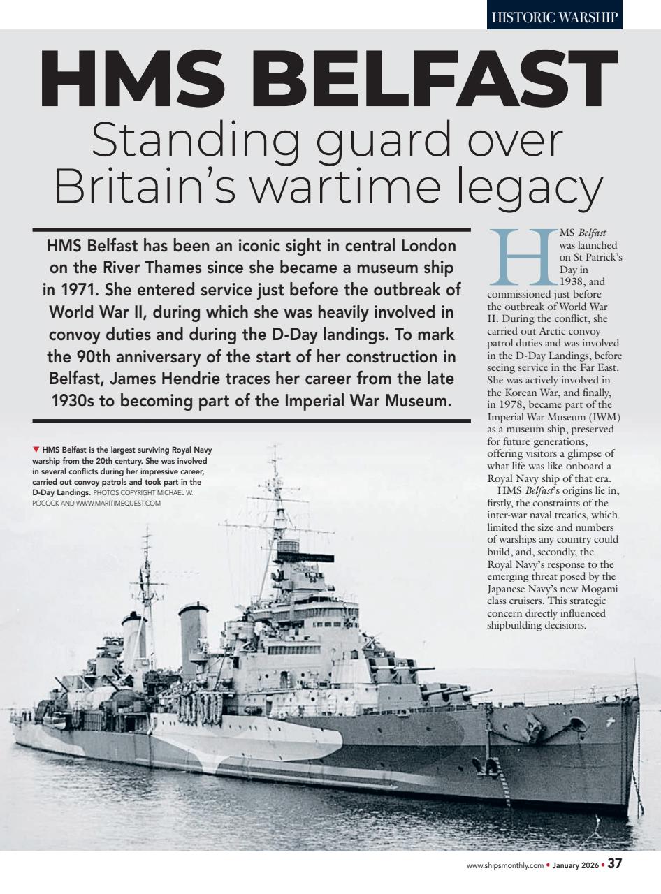 Ships Monthly Preview Pages