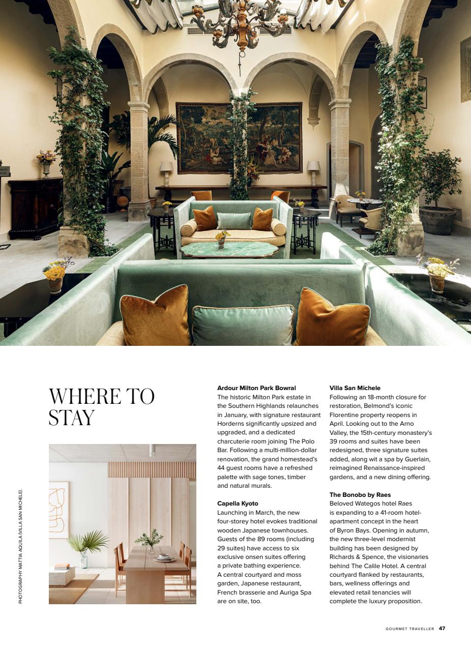 Australian Gourmet Traveller Preview Pages