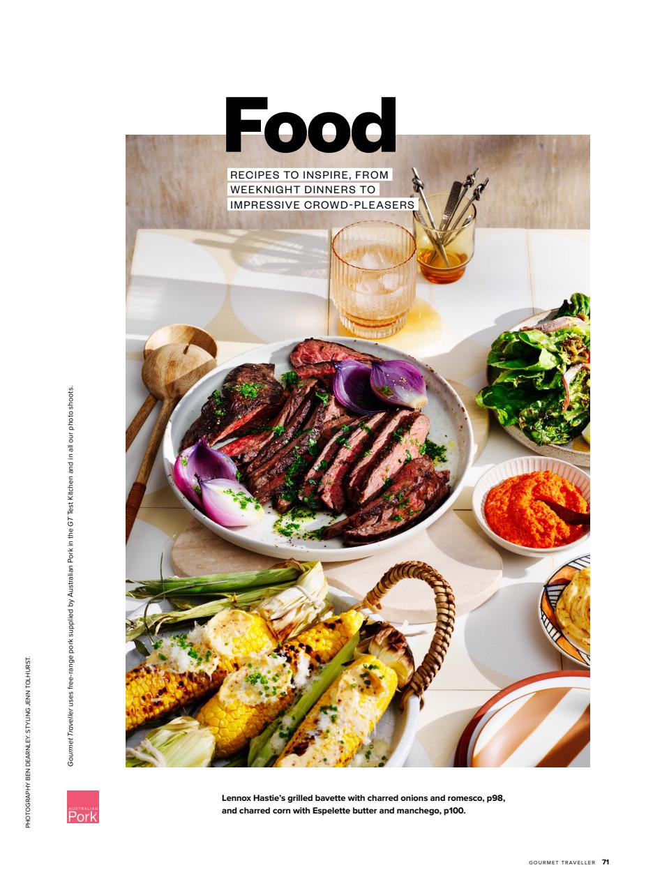 Australian Gourmet Traveller Preview Pages