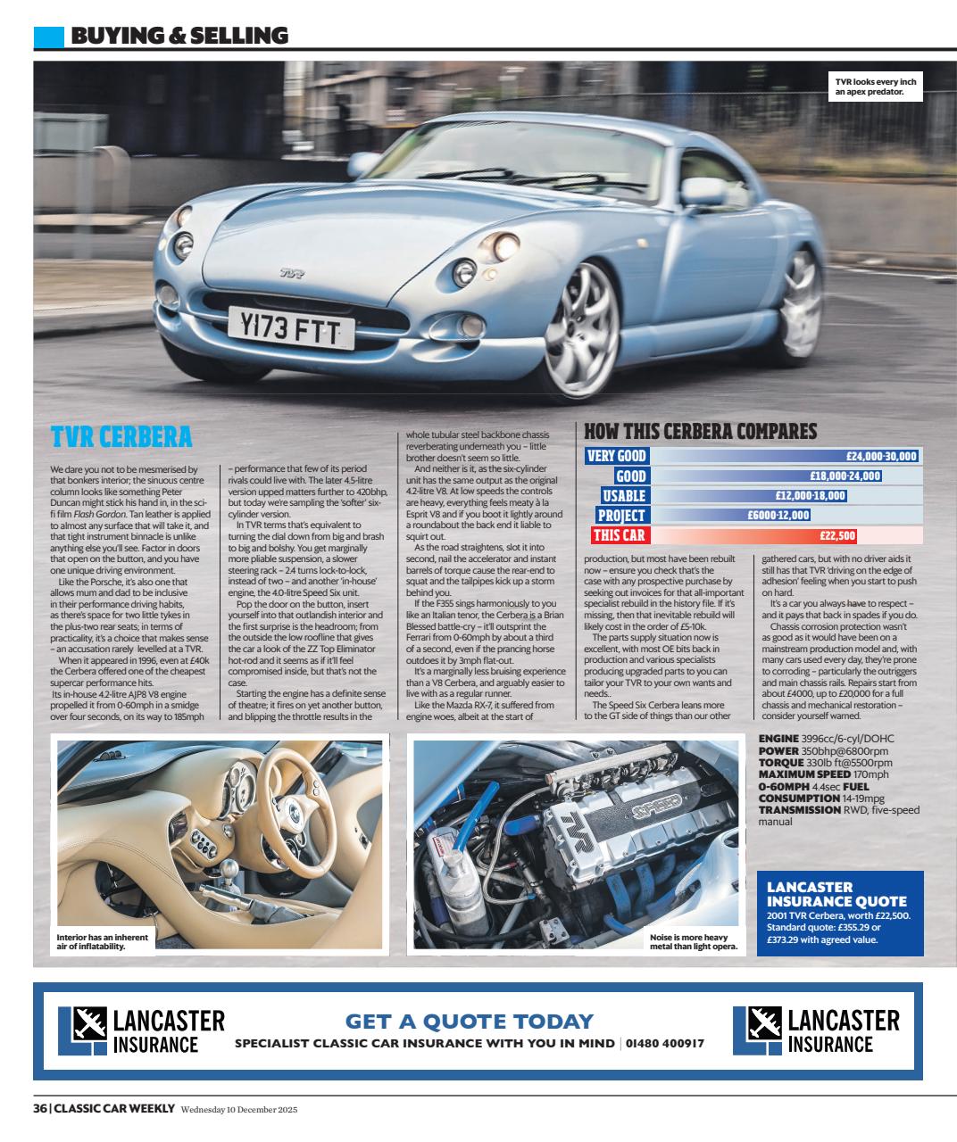 Classic Car Weekly Preview Pages