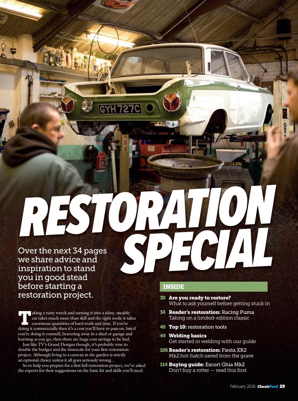 Classic Ford Preview Pages