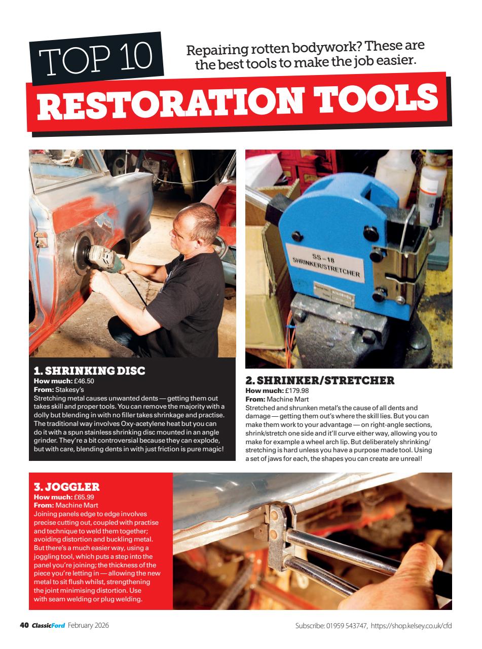 Classic Ford Preview Pages