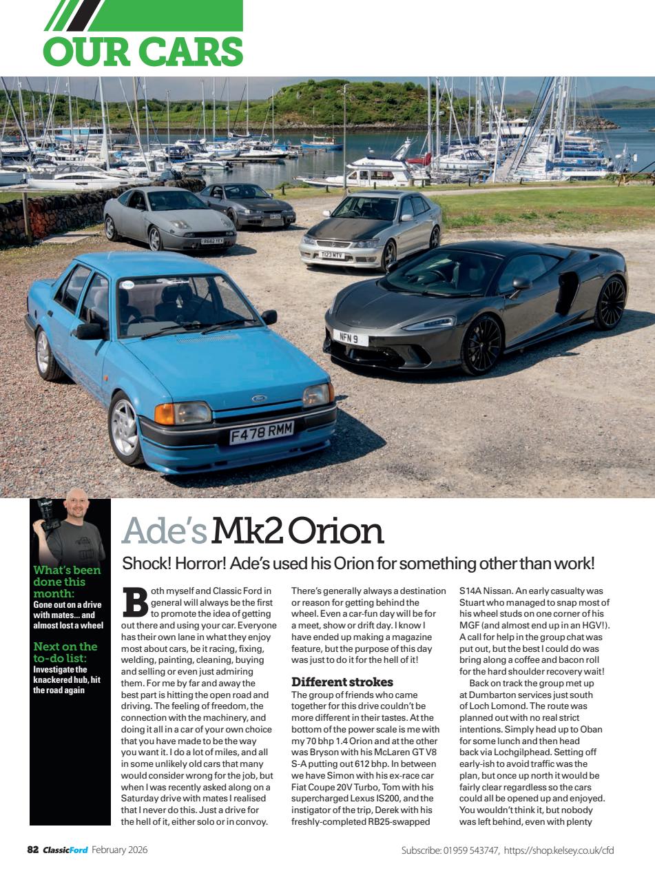 Classic Ford Preview Pages