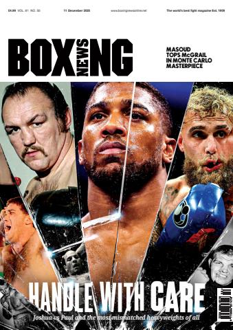 Boxing News issue December 11 2025