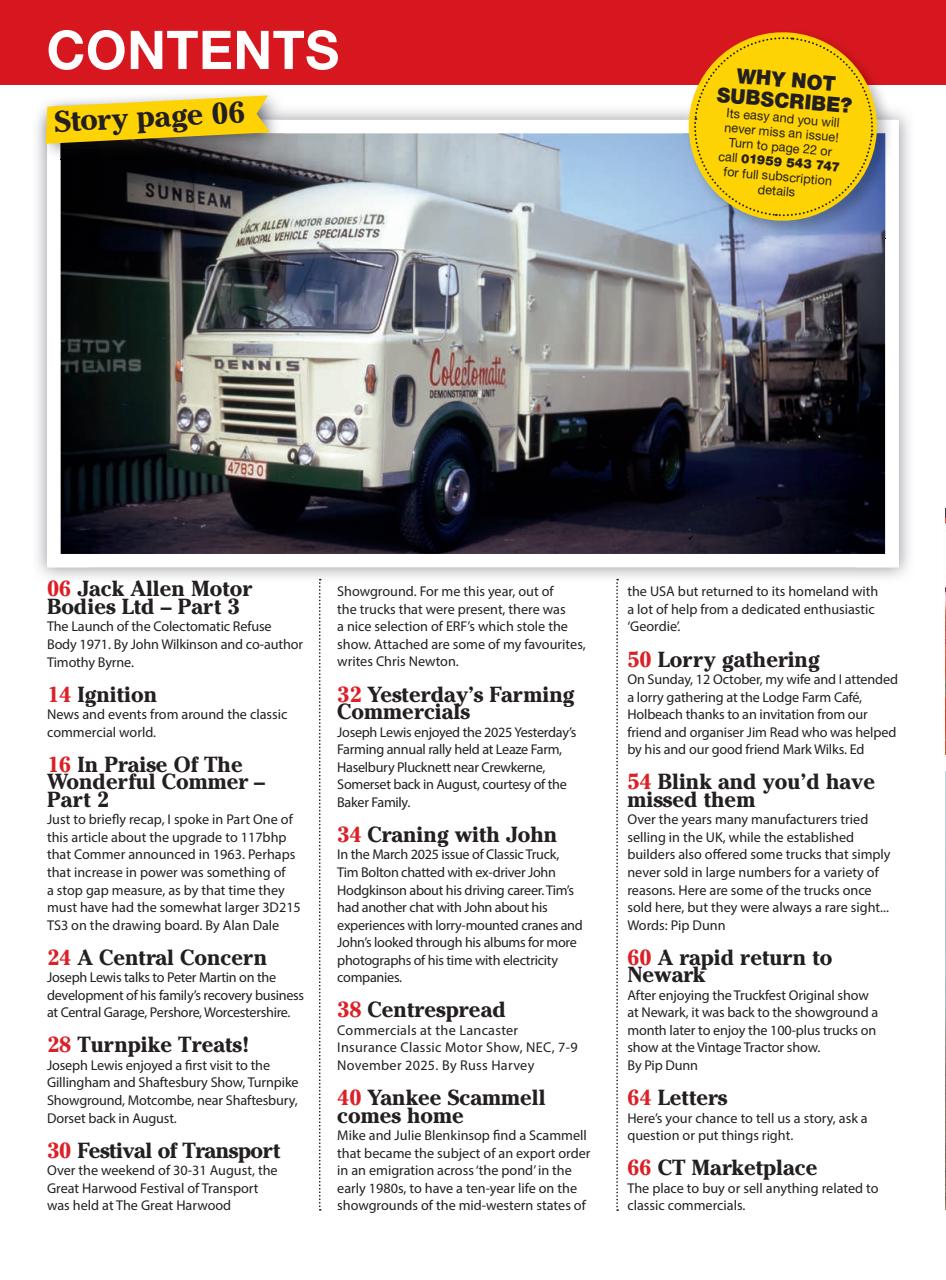 Classic Truck Preview Pages