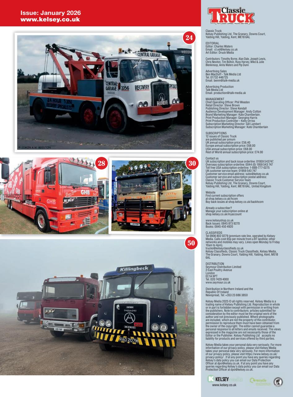 Classic Truck Preview Pages