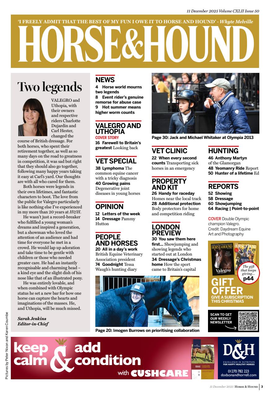 Horse & Hound Preview Pages