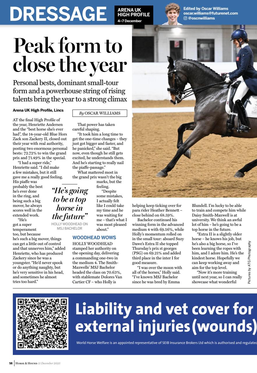 Horse & Hound Preview Pages