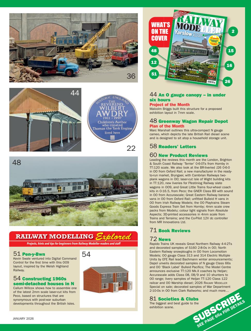 Railway Modeller Preview Pages