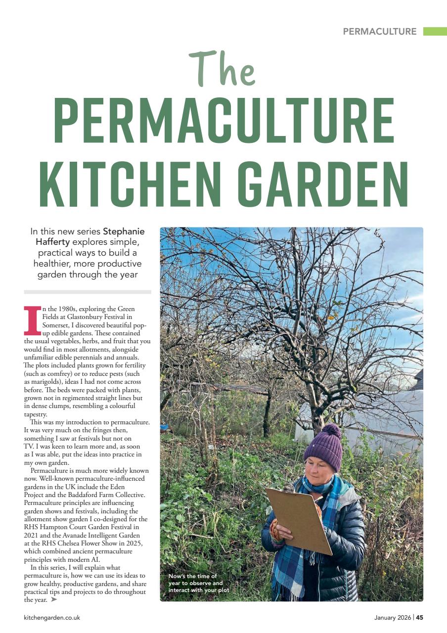 Kitchen Garden Magazine Preview Pages