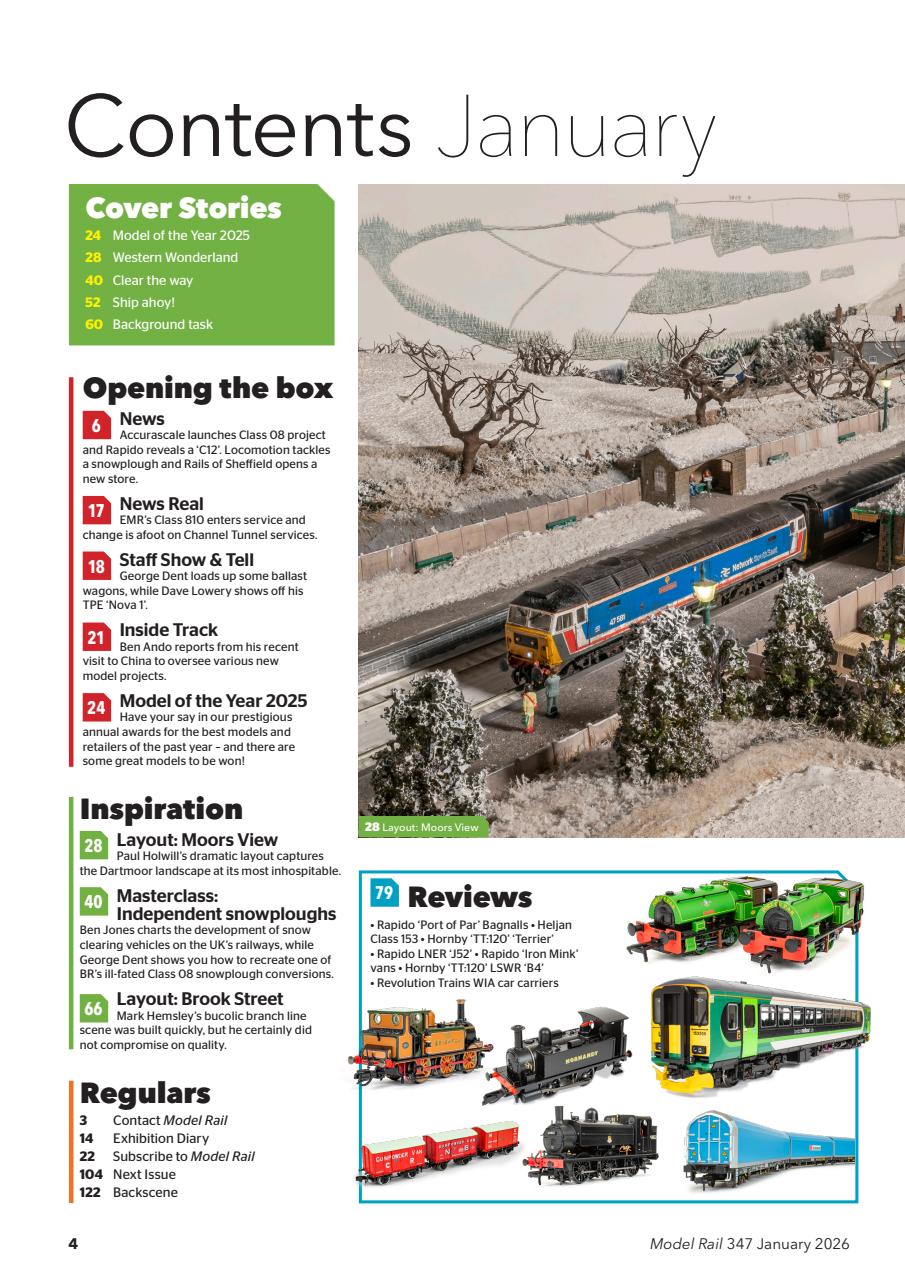 Model Rail Preview Pages