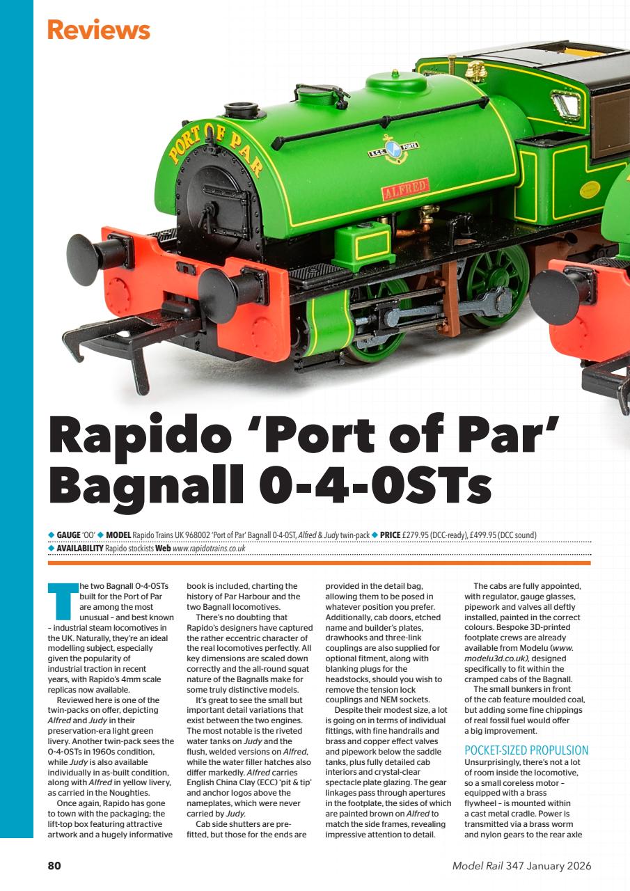 Model Rail Preview Pages