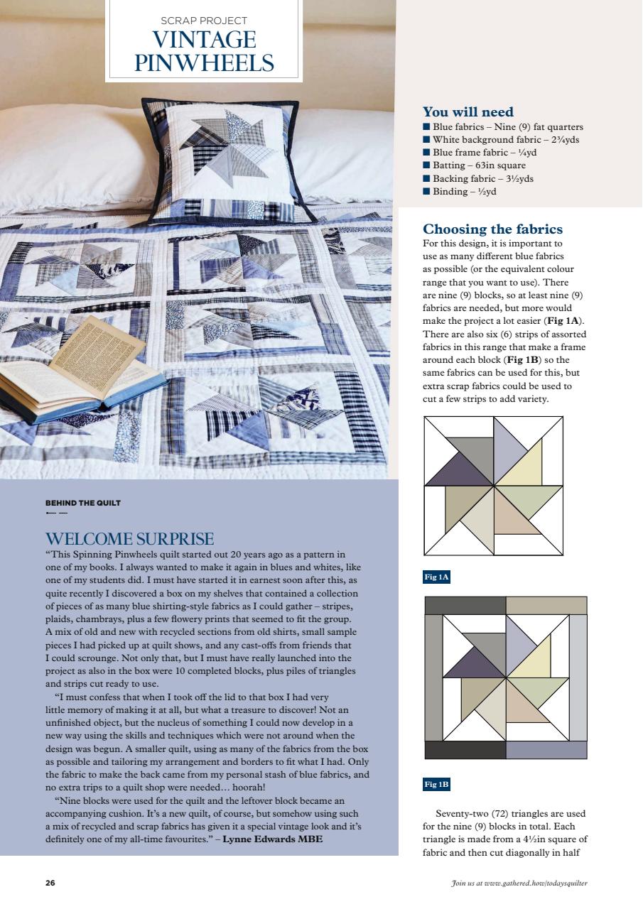 Today’s Quilter Preview Pages