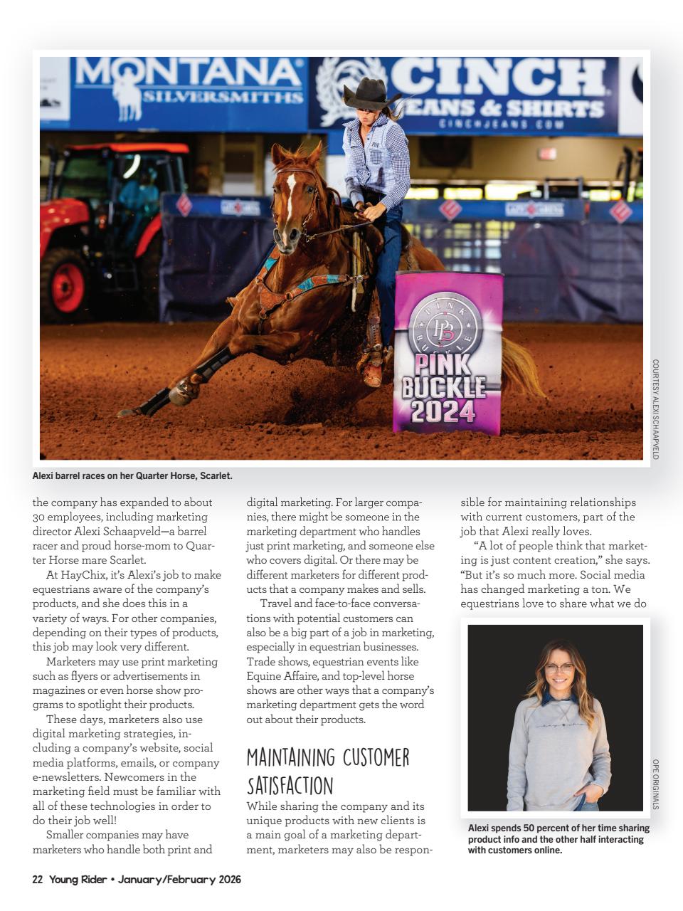 Young Rider Magazine Preview Pages