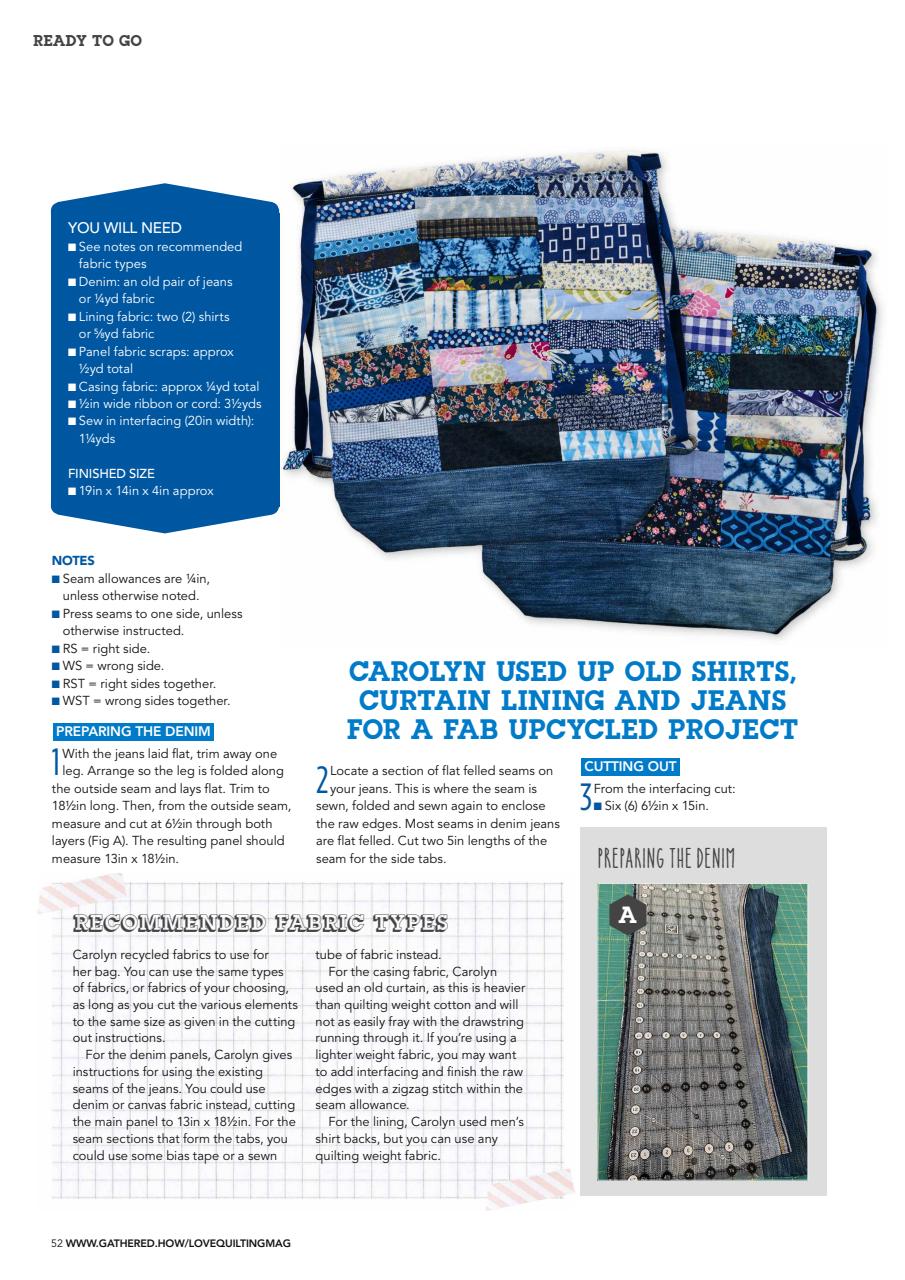 Love Patchwork & Quilting Preview Pages