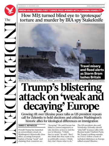 Wednesday, 10 December 2025 issue Wednesday, 10 December 2025