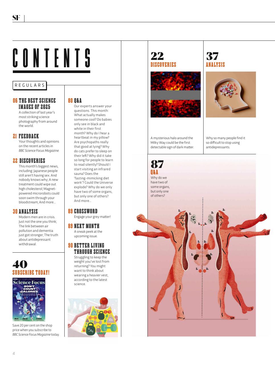 BBC Science Focus Magazine Preview Pages