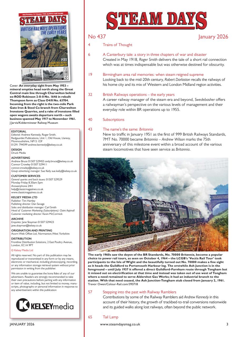 Steam Days Preview Pages