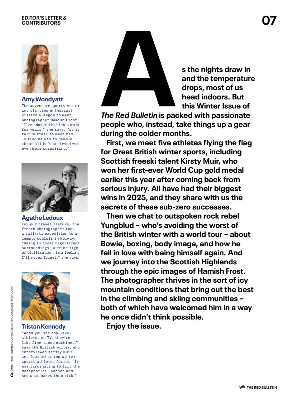 The Red Bulletin UK Edition Preview Pages