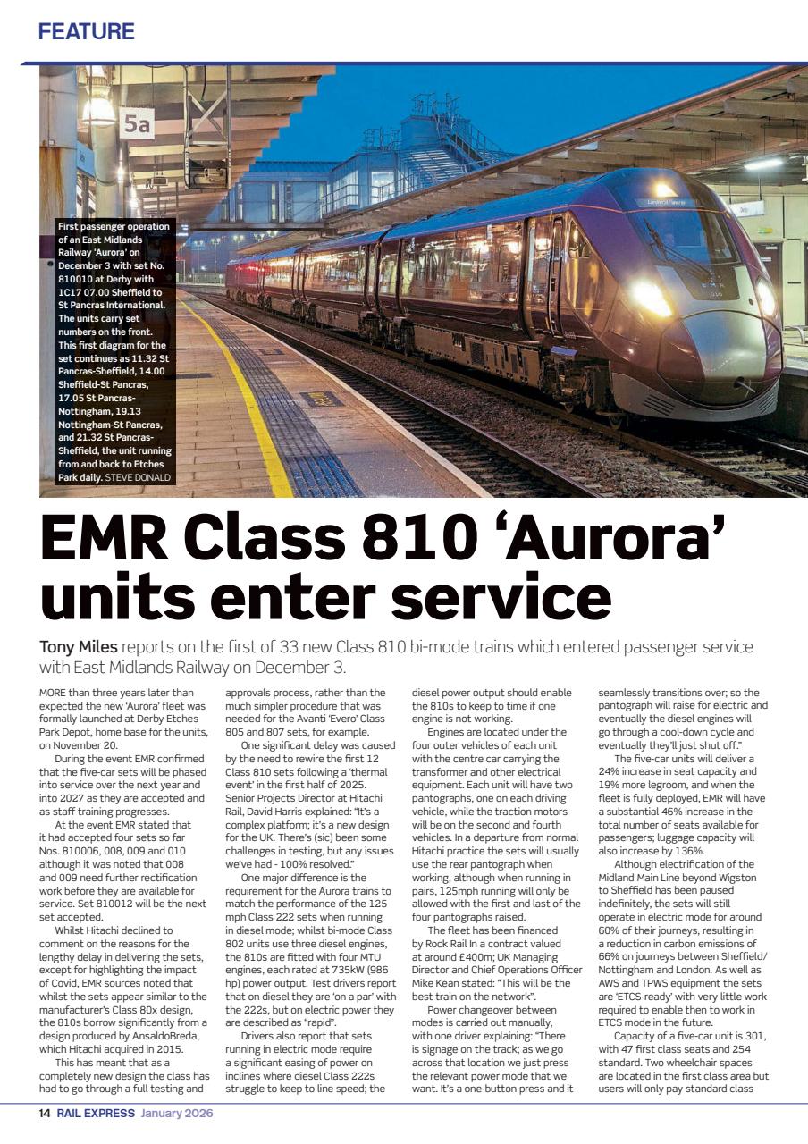 Rail Express Preview Pages