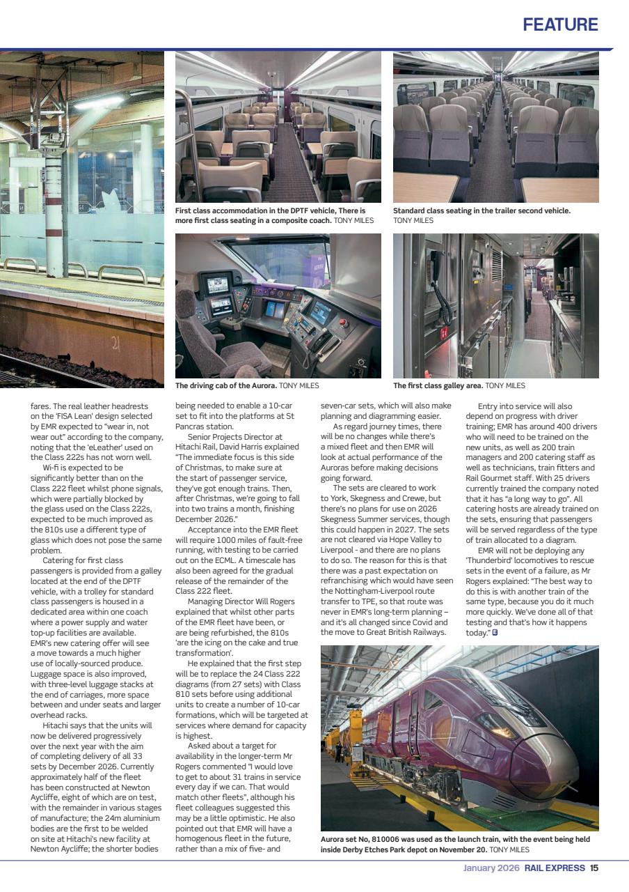 Rail Express Preview Pages