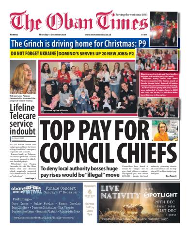 The Oban Times & Lochaber Times issue Thursday, December 11, 2025