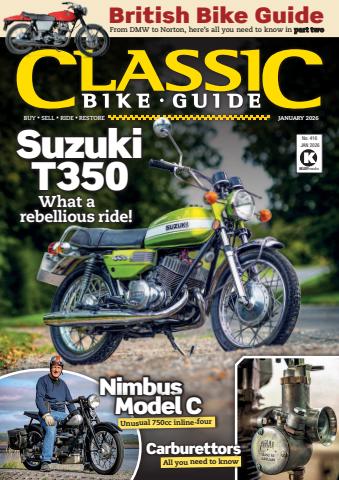 Classic Bike Guide issue Jan-26