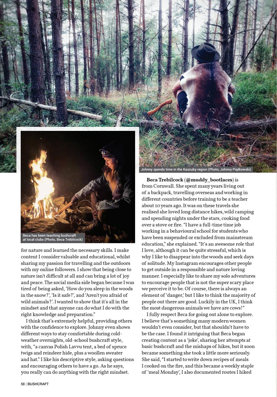 Bushcraft & Survival Skills Magazine Preview Pages