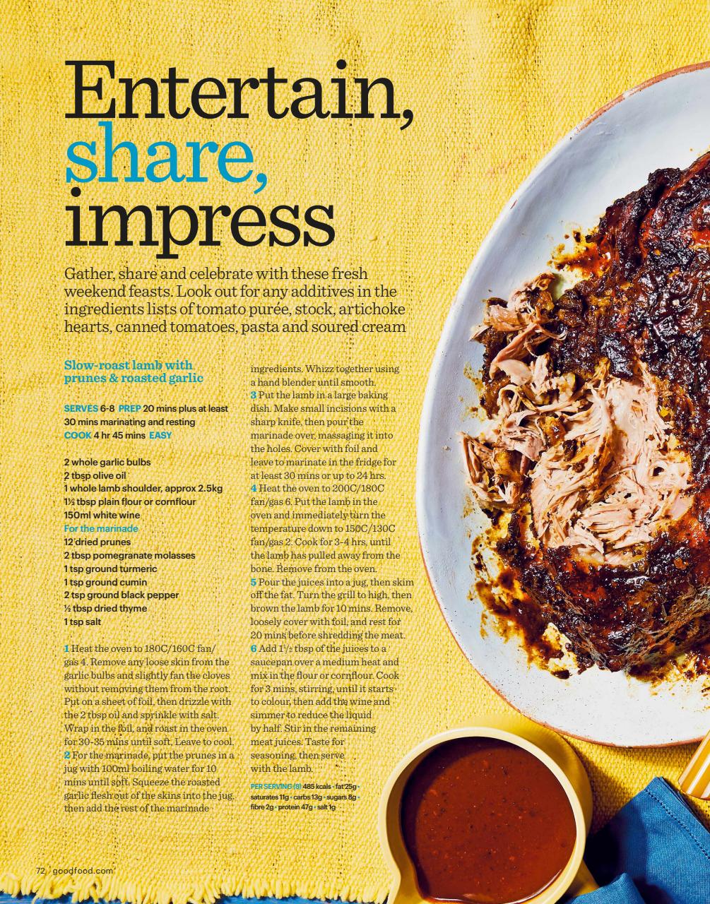 Good Food Magazine Preview Pages