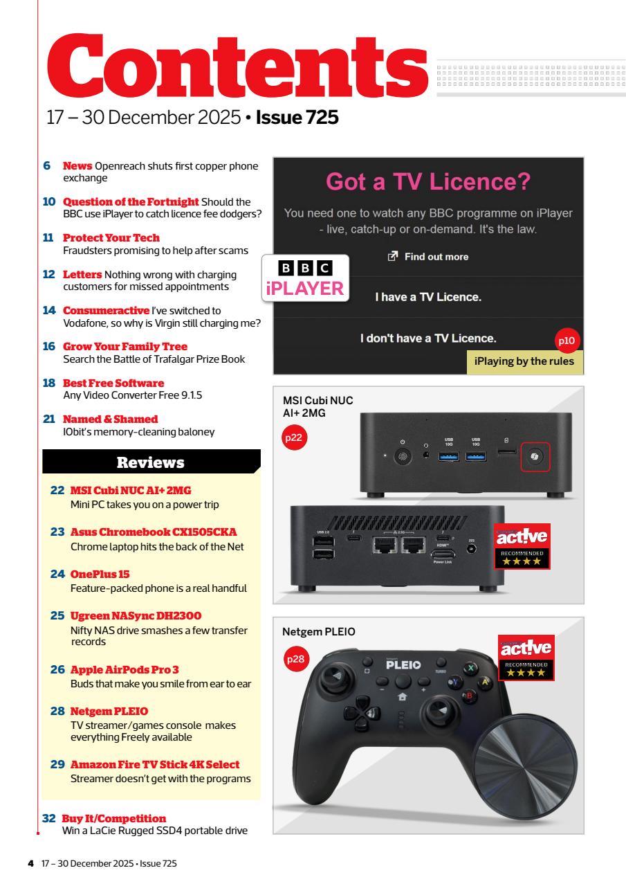 Computer Active Preview Pages