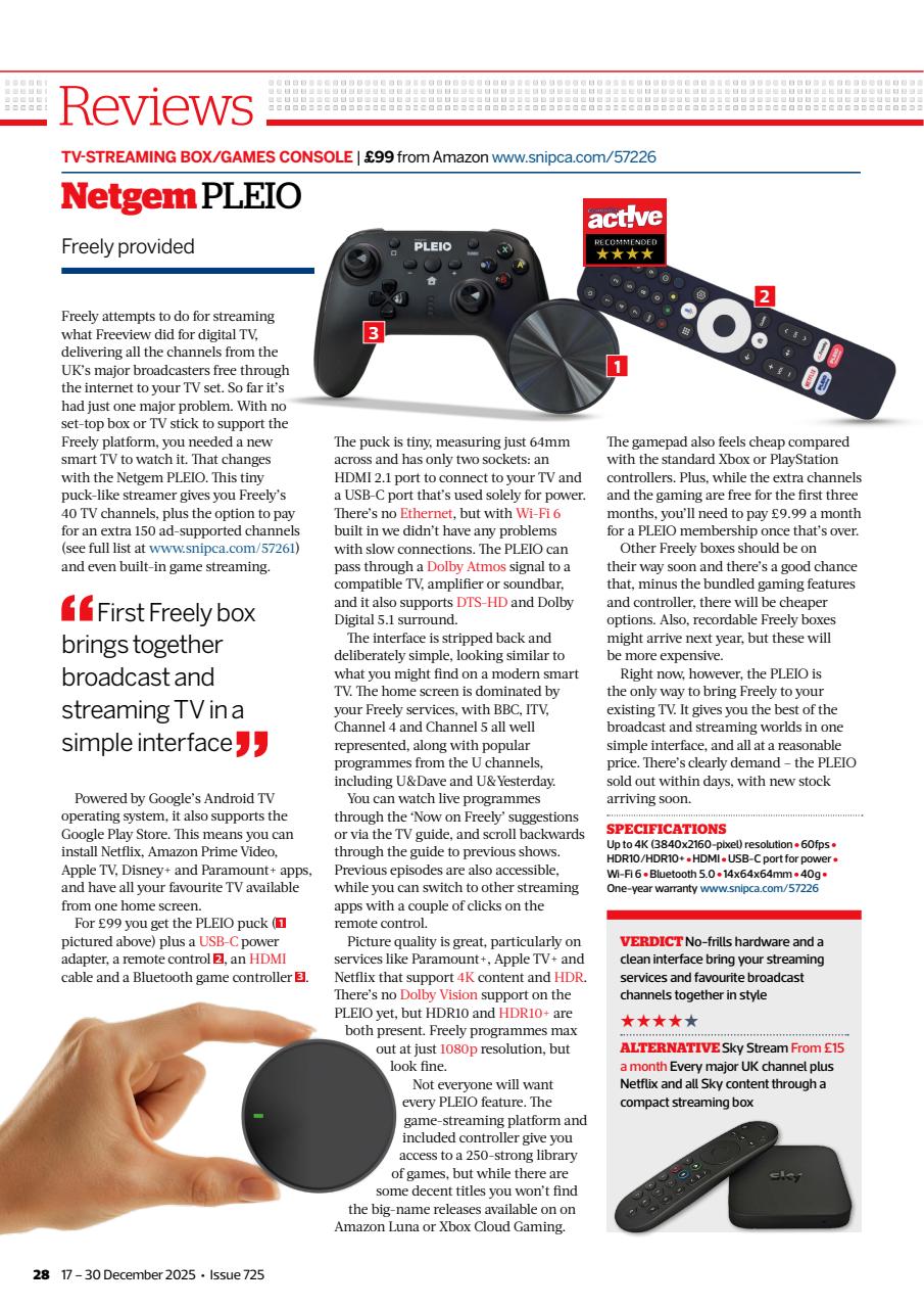 Computer Active Preview Pages